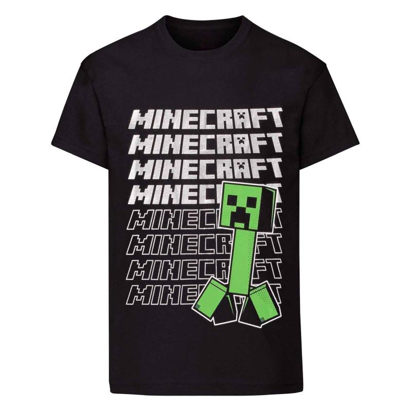 Tshirt Jungen Schwarz 164 von MINECRAFT