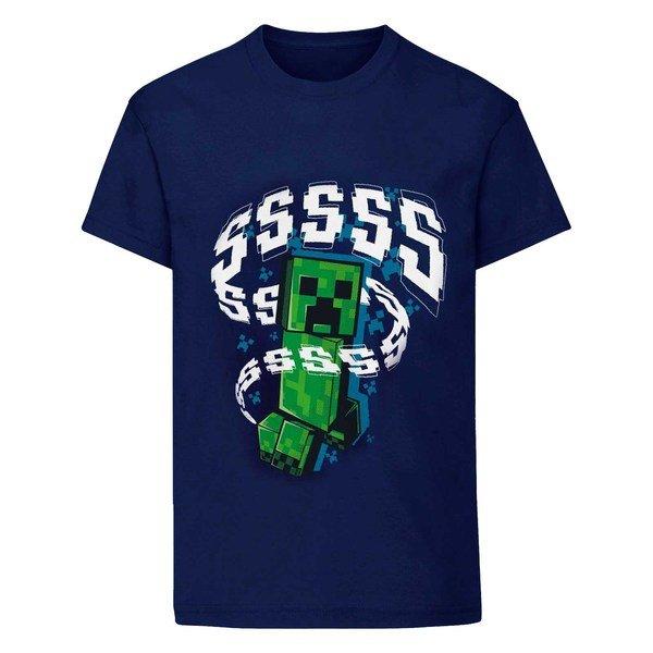 MINECRAFT - T-Shirt, 116, Marine von MINECRAFT