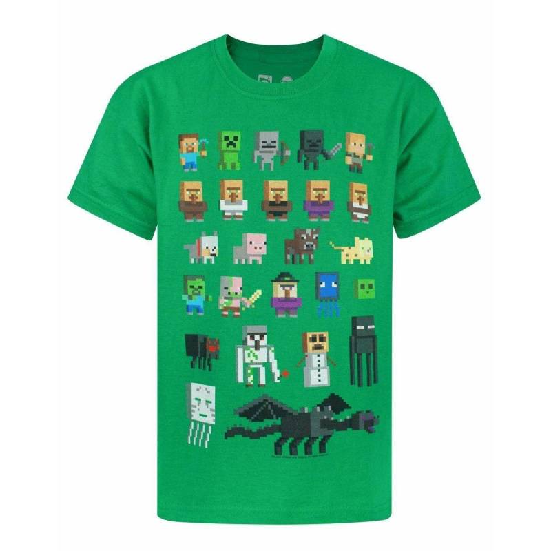 MINECRAFT - TShirt, 158/164, Grün von MINECRAFT