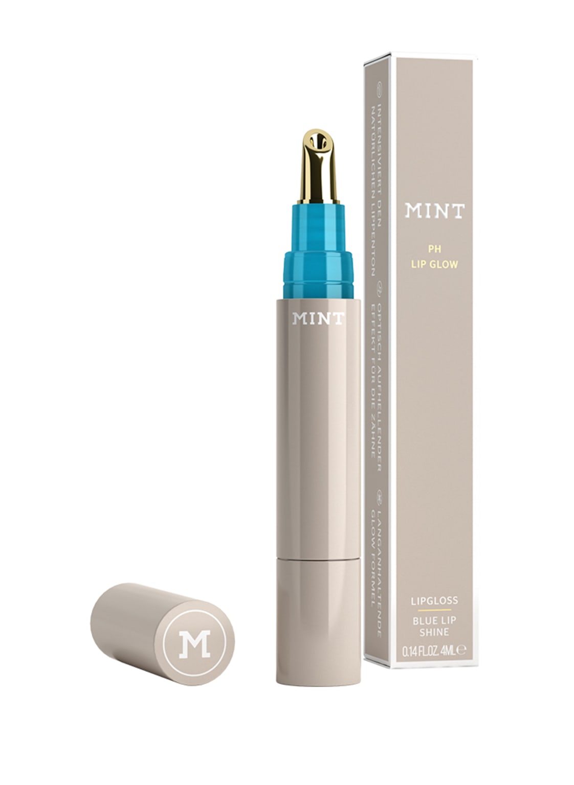 Mint By Dr. Mintcheva Blue Lip Shine Ph Lip Glow Lipgloss 4 ml von MINT BY DR. MINTCHEVA