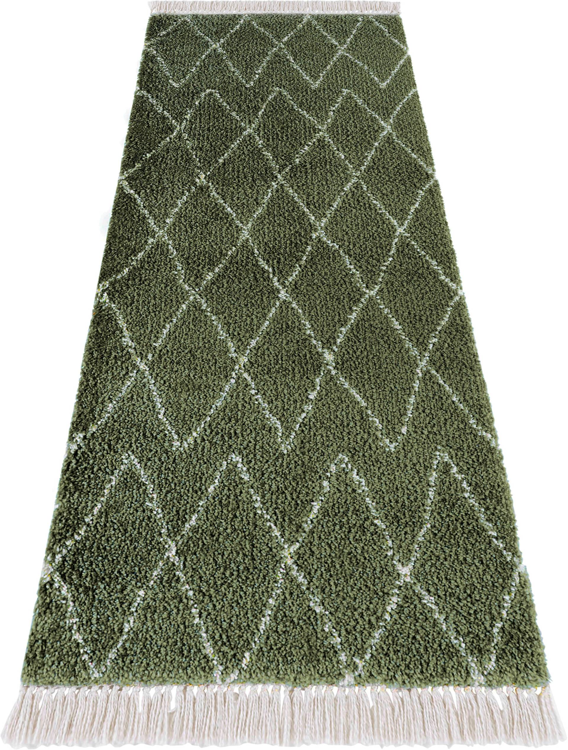 HANSE Home Hochflor-Läufer »Jade«, rechteckig, 35 mm Höhe, Shaggy, Fransen, Skandi, Weich, Modern, Wohnzimmer, Schlafzimmer, Flur HANSE Home Hochflor-Läufer »Jade«, rechteckig, 35 mm Höhe, Shaggy, Fransen, Skandi, Weich, Modern, Wohnzimmer, Schlafzimmer, Flur von HANSE Home