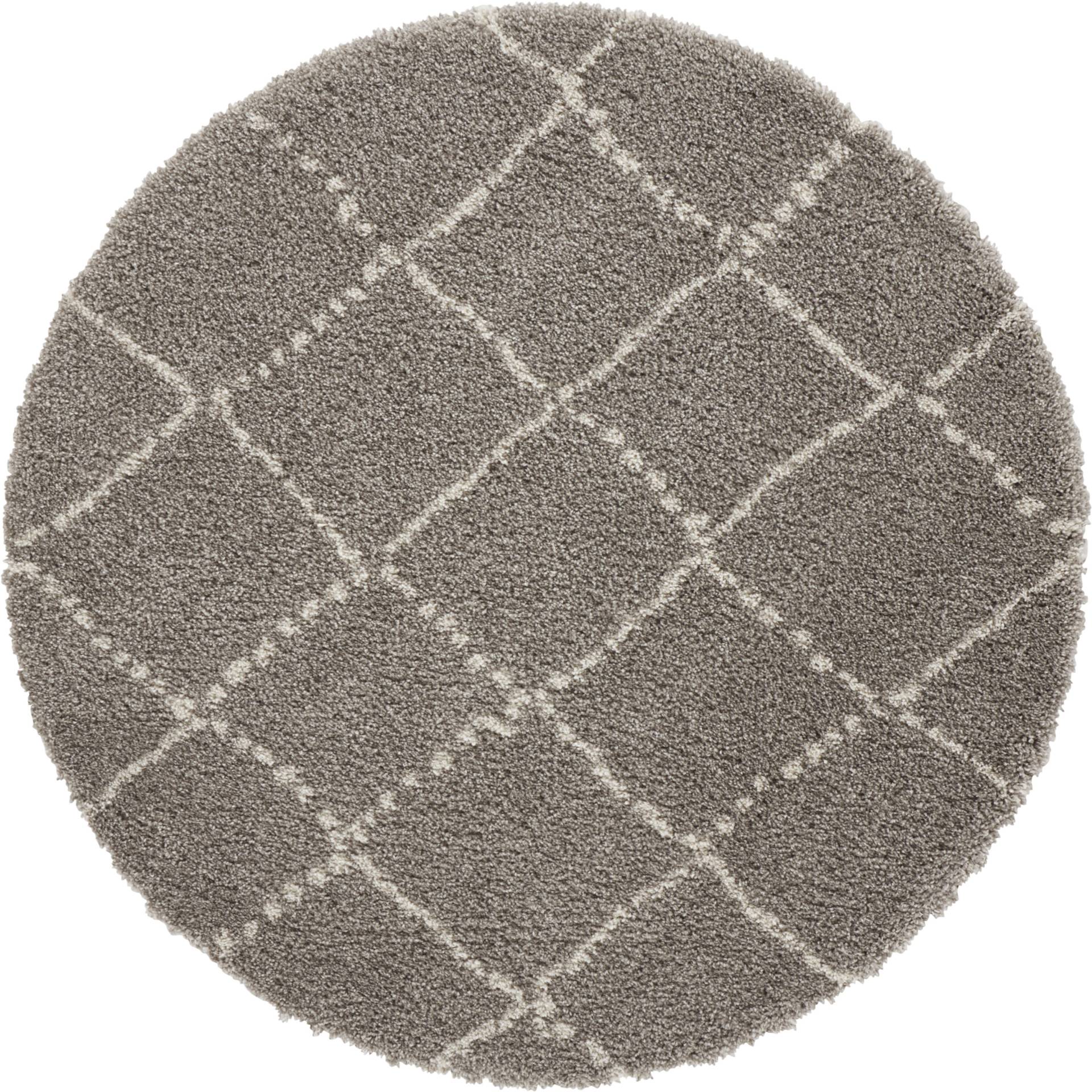 HANSE Home Hochflor-Teppich »Hash«, rund, 35 mm Höhe, Shaggy, Flokati, Raute, Weich, Modern, Wohnzimmer, Schlafzimmer, Flur HANSE Home Hochflor-Teppich »Hash«, rund, 35 mm Höhe, Shaggy, Flokati, Raute, Weich, Modern, Wohnzimmer, Schlafzimmer, Flur von HANSE Home