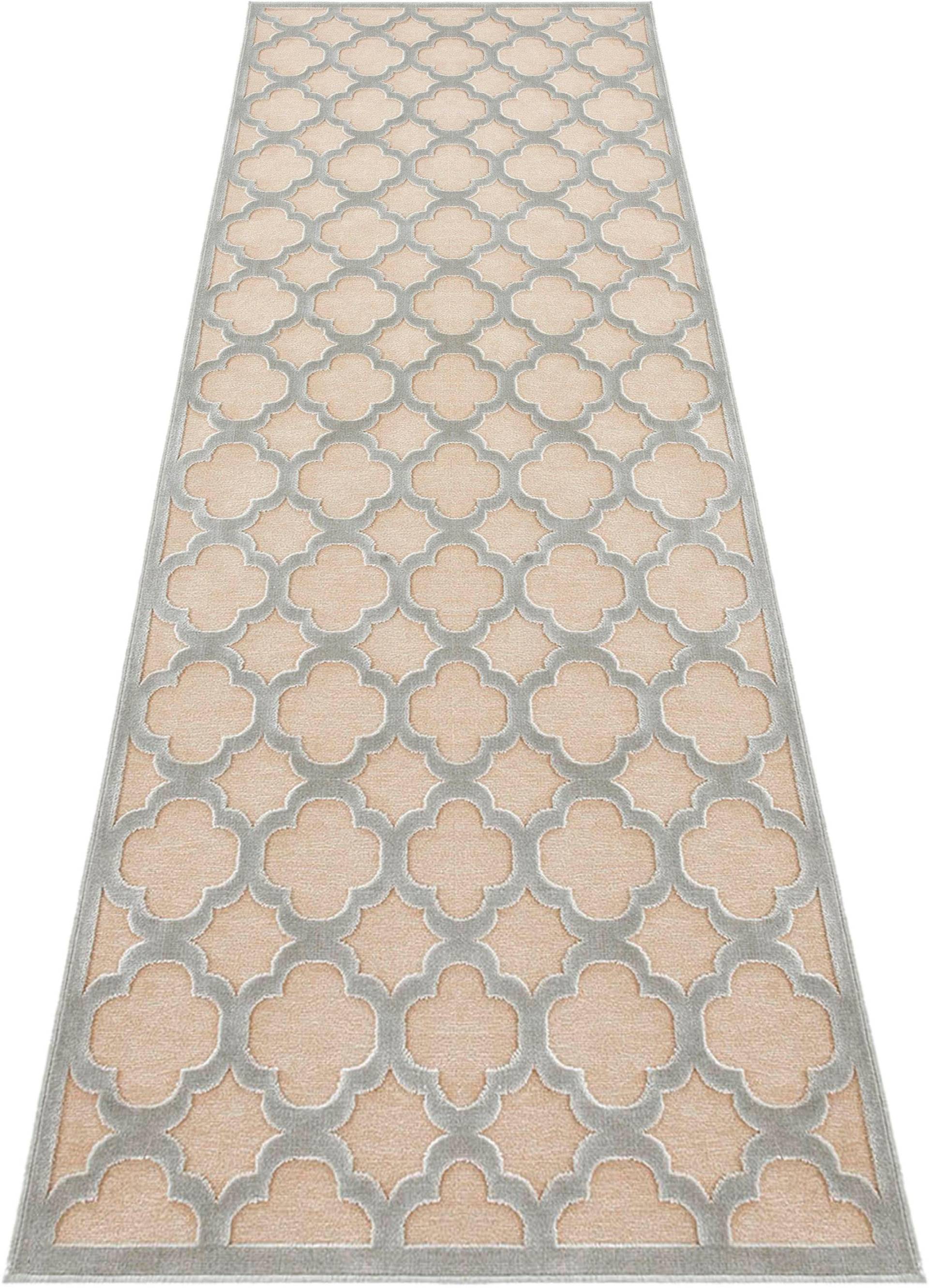 HANSE Home Läufer »Bryon«, rechteckig, 4 mm Höhe, Viskose Glanz, Hoch-Tief Struktur, Robust, Pflegeleicht, Relief Optik HANSE Home Läufer »Bryon«, rechteckig, 4 mm Höhe, Viskose Glanz, Hoch-Tief Struktur, Robust, Pflegeleicht, Relief Optik von HANSE Home