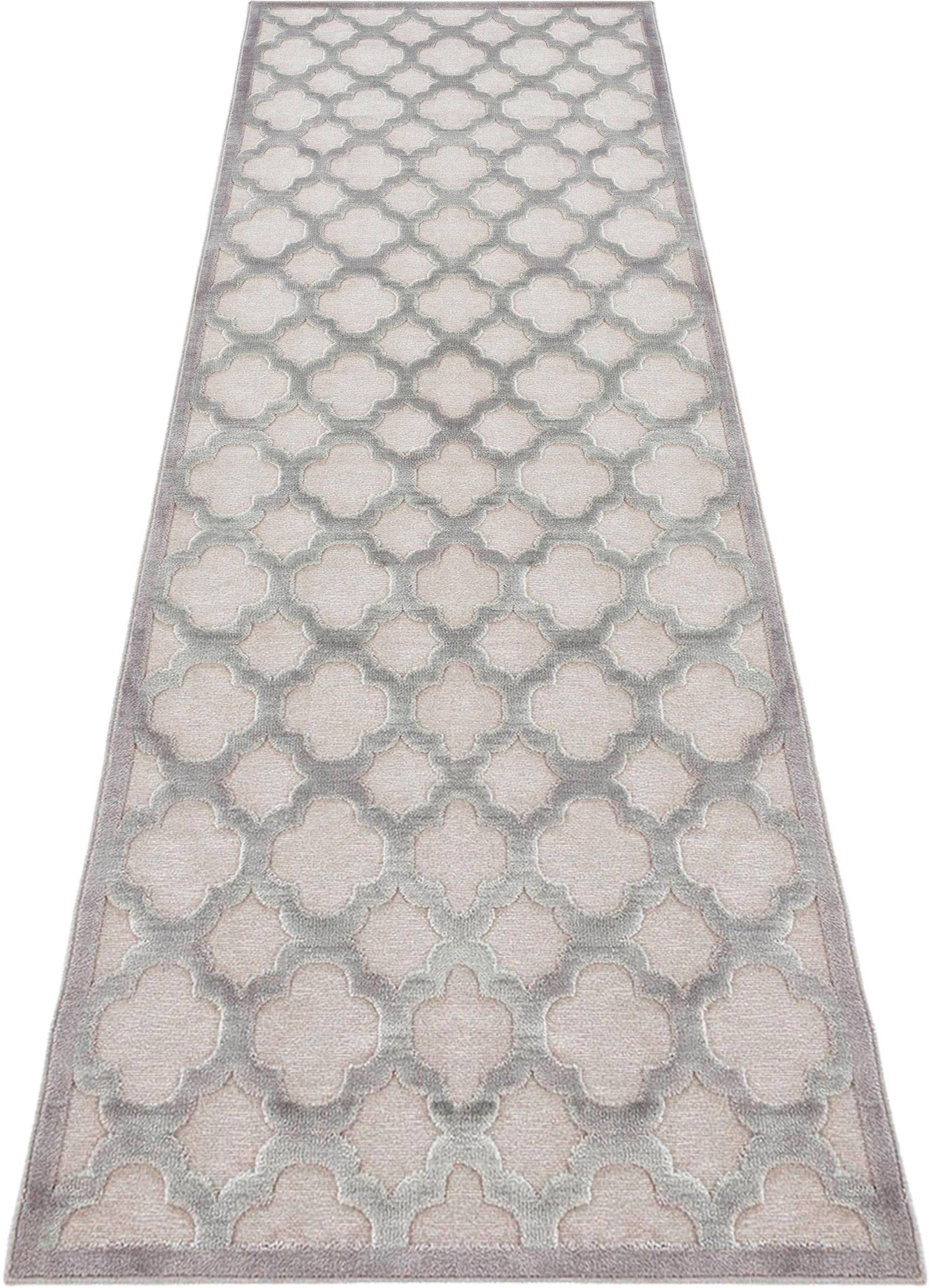 HANSE Home Läufer »Bryon«, rechteckig, 4 mm Höhe, Viskose Glanz, Hoch-Tief Struktur, Robust, Pflegeleicht, Relief Optik HANSE Home Läufer »Bryon«, rechteckig, 4 mm Höhe, Viskose Glanz, Hoch-Tief Struktur, Robust, Pflegeleicht, Relief Optik von HANSE Home