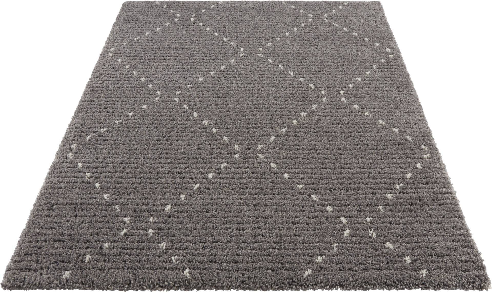 HANSE Home Hochflor-Teppich »Basay«, rechteckig, 35 mm Höhe, sehr weicher Flor, Boho Design, Robust, Pflegeleicht, Gekettelt von HANSE Home