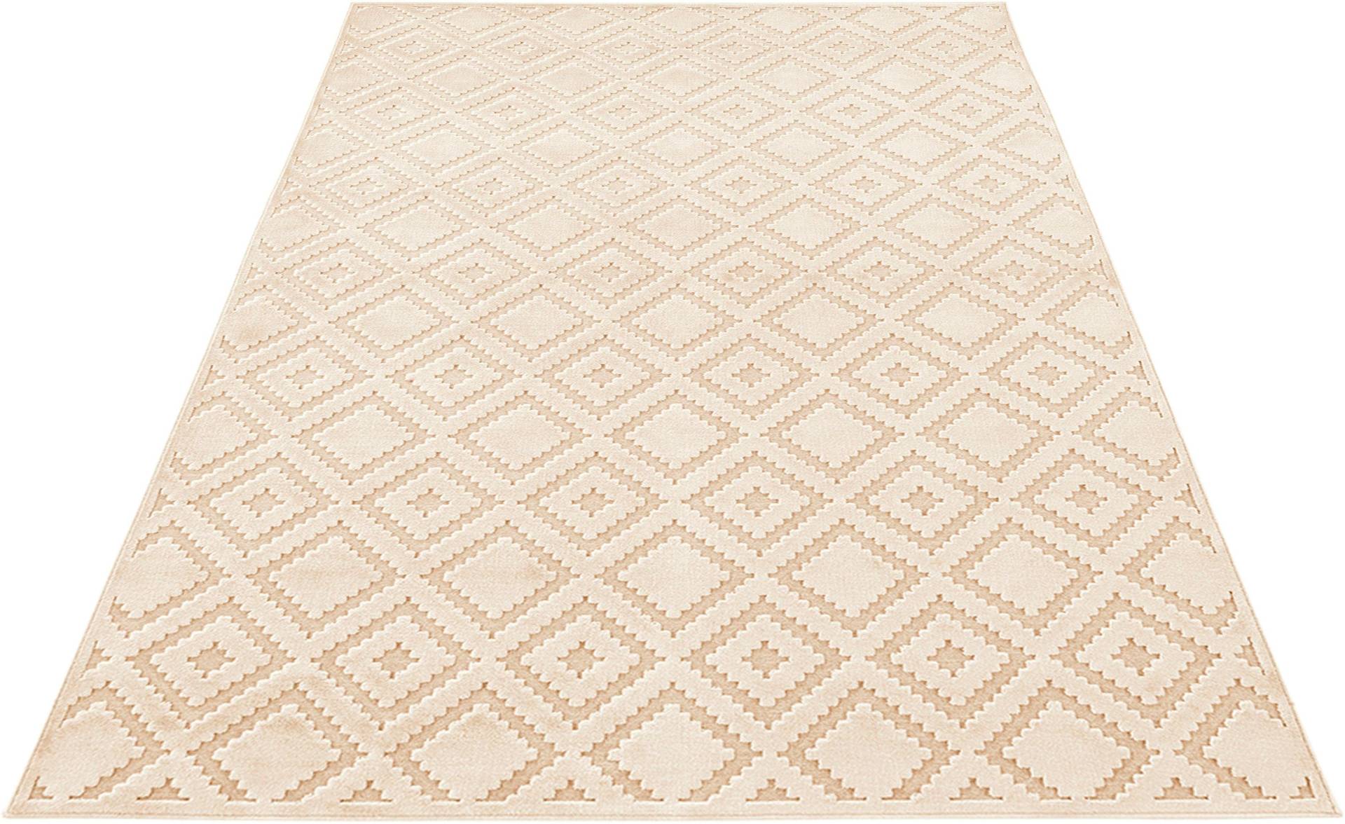 HANSE Home Teppich »Iris«, rechteckig, 4 mm Höhe, Viskose Glanz, Hoch-Tief Struktur, Robust, Pflegeleicht, Relief Optik HANSE Home Teppich »Iris«, rechteckig, 4 mm Höhe, Viskose Glanz, Hoch-Tief Struktur, Robust, Pflegeleicht, Relief Optik von HANSE Home