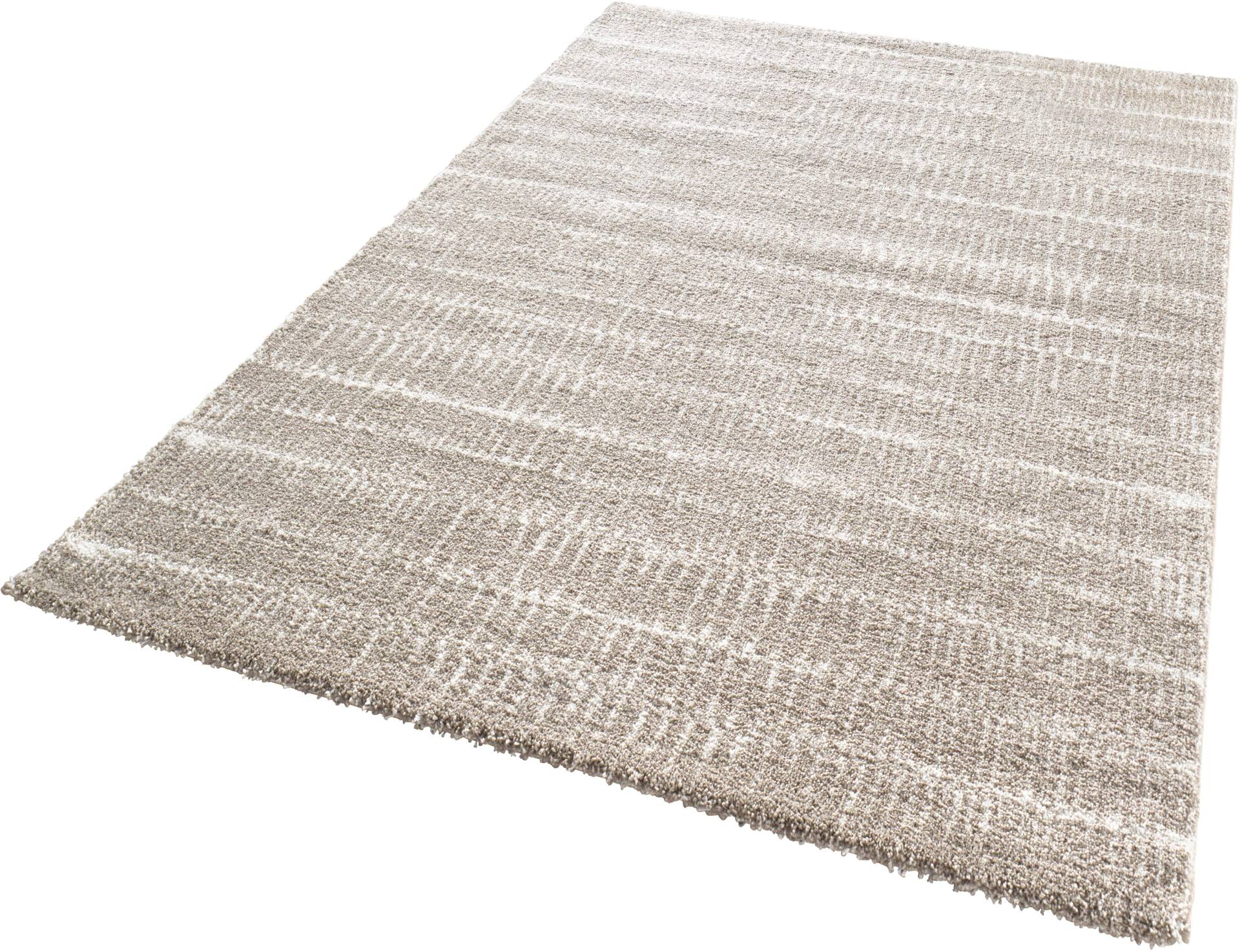 HANSE Home Teppich »Nova«, rechteckig, 17 mm Höhe, Zwei-Farben Design, Streifen Optik, Weicher Flor, Robust, Pflegeleicht HANSE Home Teppich »Nova«, rechteckig, 17 mm Höhe, Zwei-Farben Design, Streifen Optik, Weicher Flor, Robust, Pflegeleicht von HANSE Home