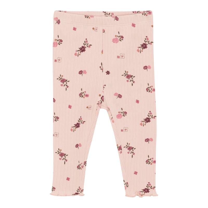 Leggings Blumen Rippqualität von MINYMO