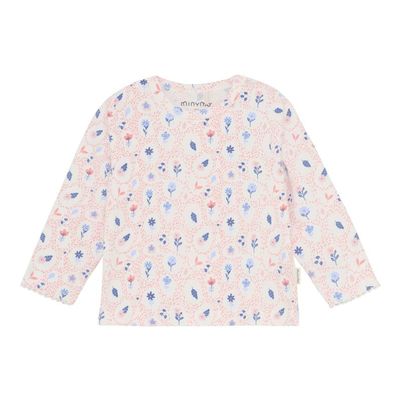 Shirt langarm Blumen von MINYMO