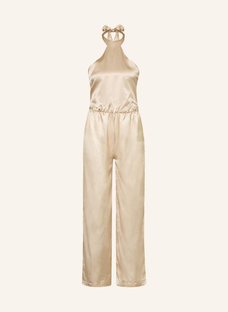 Miryam Jumpsuit Mit Seide beige Miryam Jumpsuit Mit Seide beige von MIRYAM