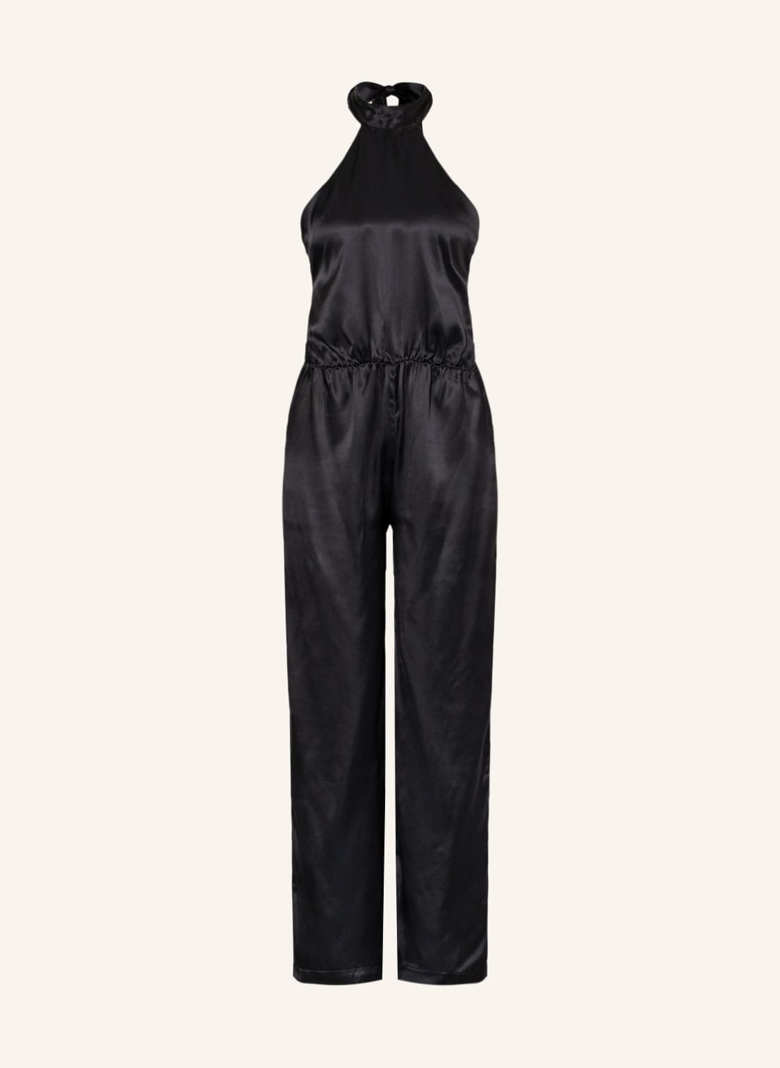 Miryam Jumpsuit Mit Seide schwarz