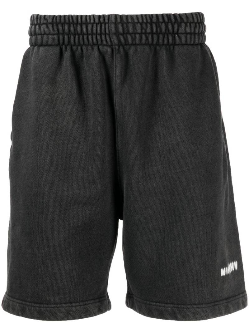 MISBHV Community logo-print track shorts - Grey von MISBHV