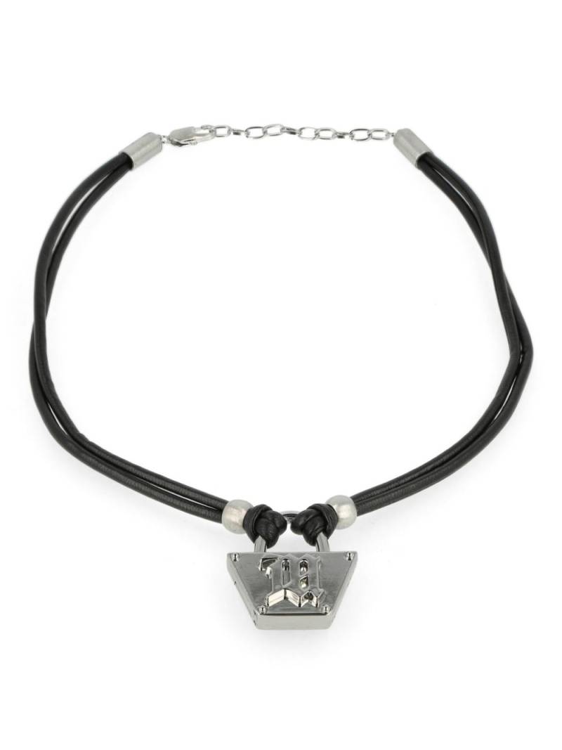 MISBHV Lock Me Up choker - Black von MISBHV