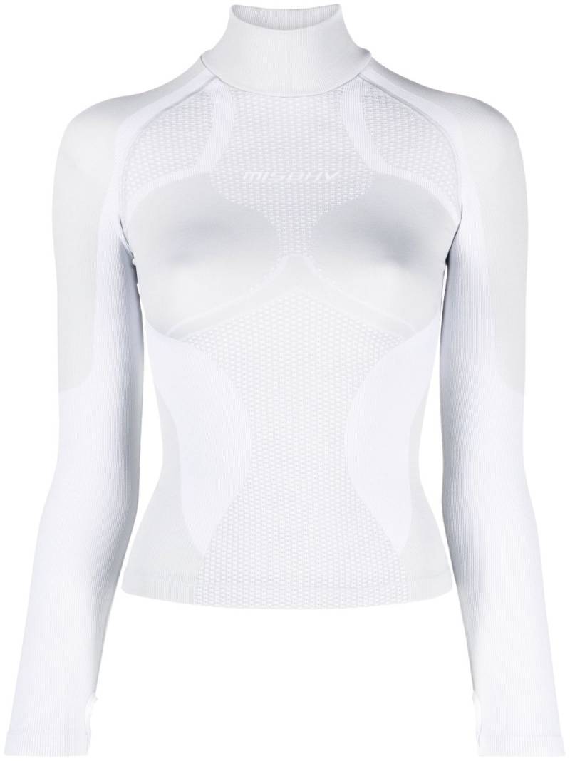 MISBHV Performa funnel-neck ski top - Grey von MISBHV