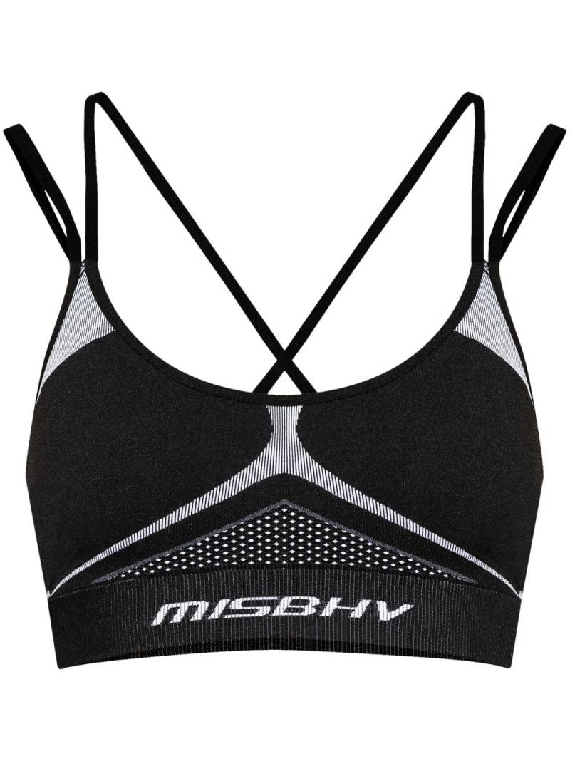 MISBHV Performa sports bra - Black von MISBHV