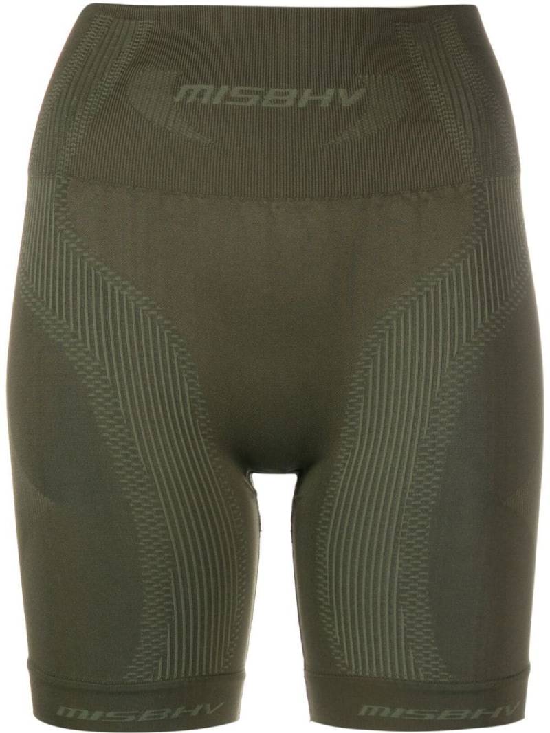 MISBHV Sport Active biker shorts - Green von MISBHV