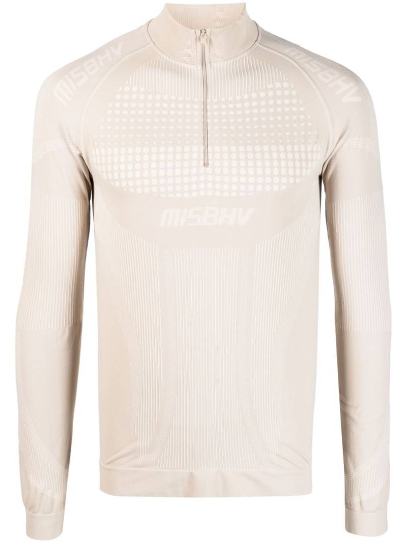 MISBHV Sport Europa long-sleeve T-shirt - Neutrals von MISBHV