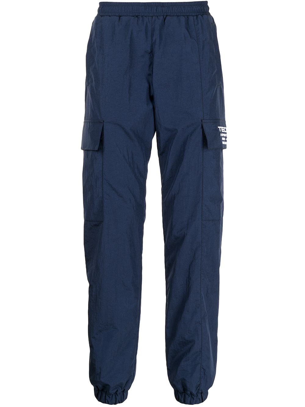 MISBHV Tecn embroidery track pants - Blue von MISBHV