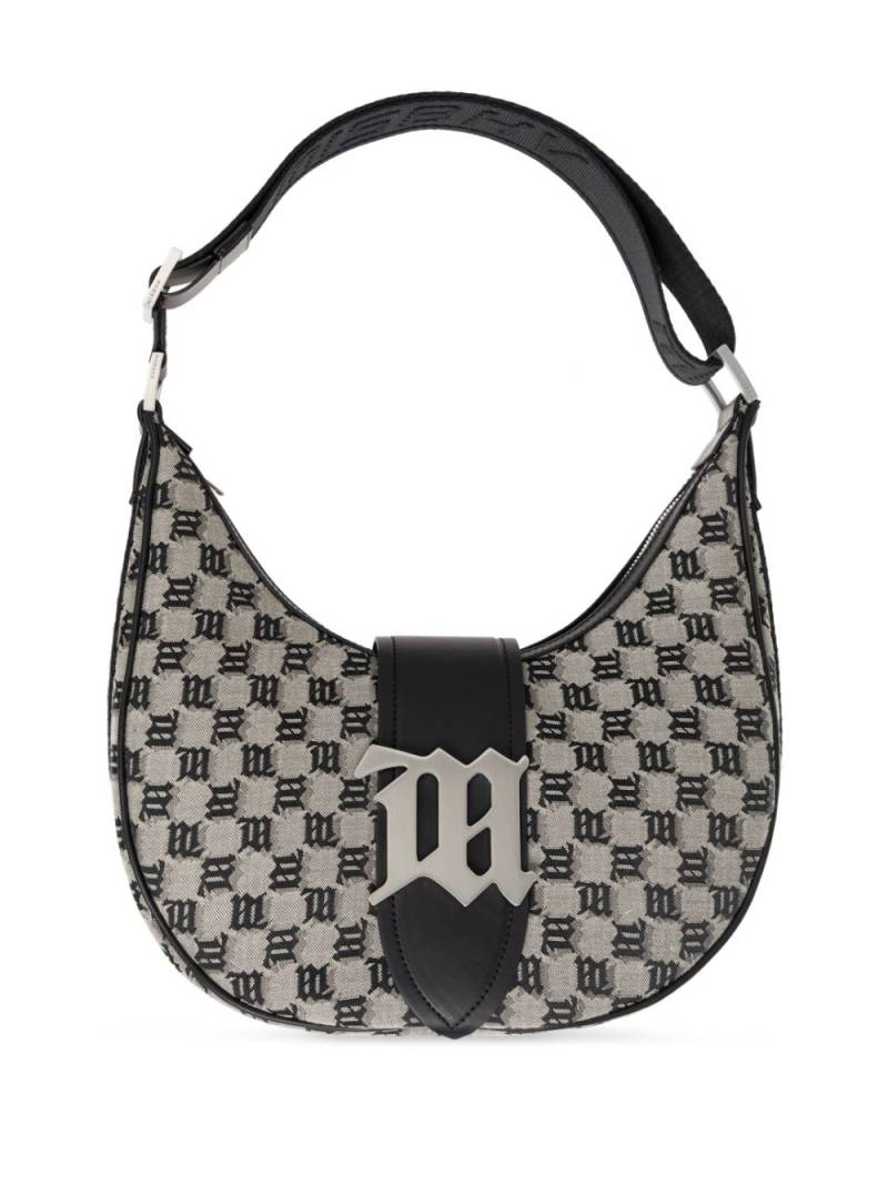 MISBHV checkered logo-appliqué shoulder bag - Neutrals von MISBHV