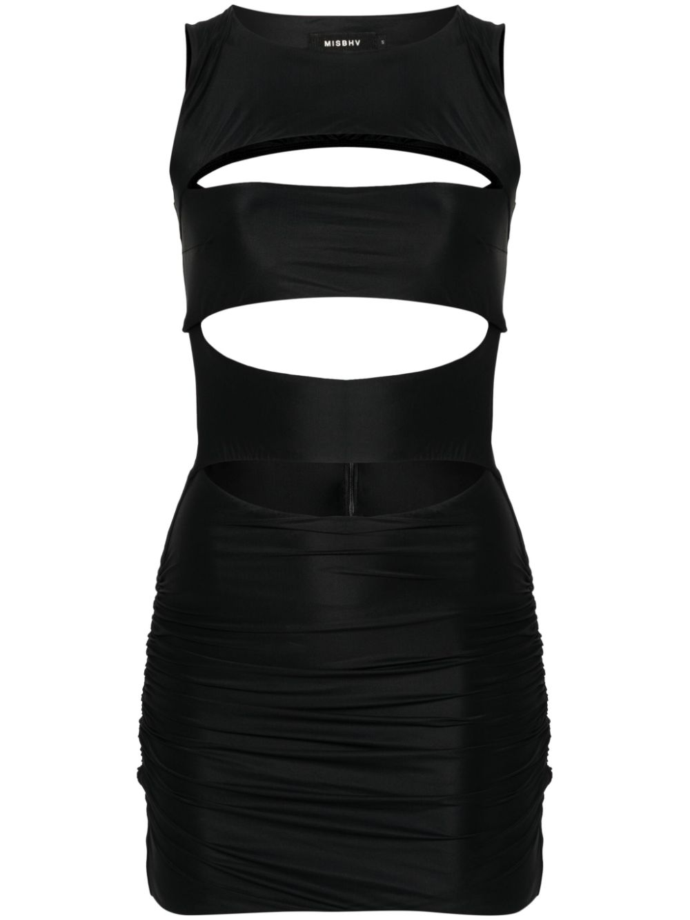 MISBHV cut-out mini dress - Black von MISBHV