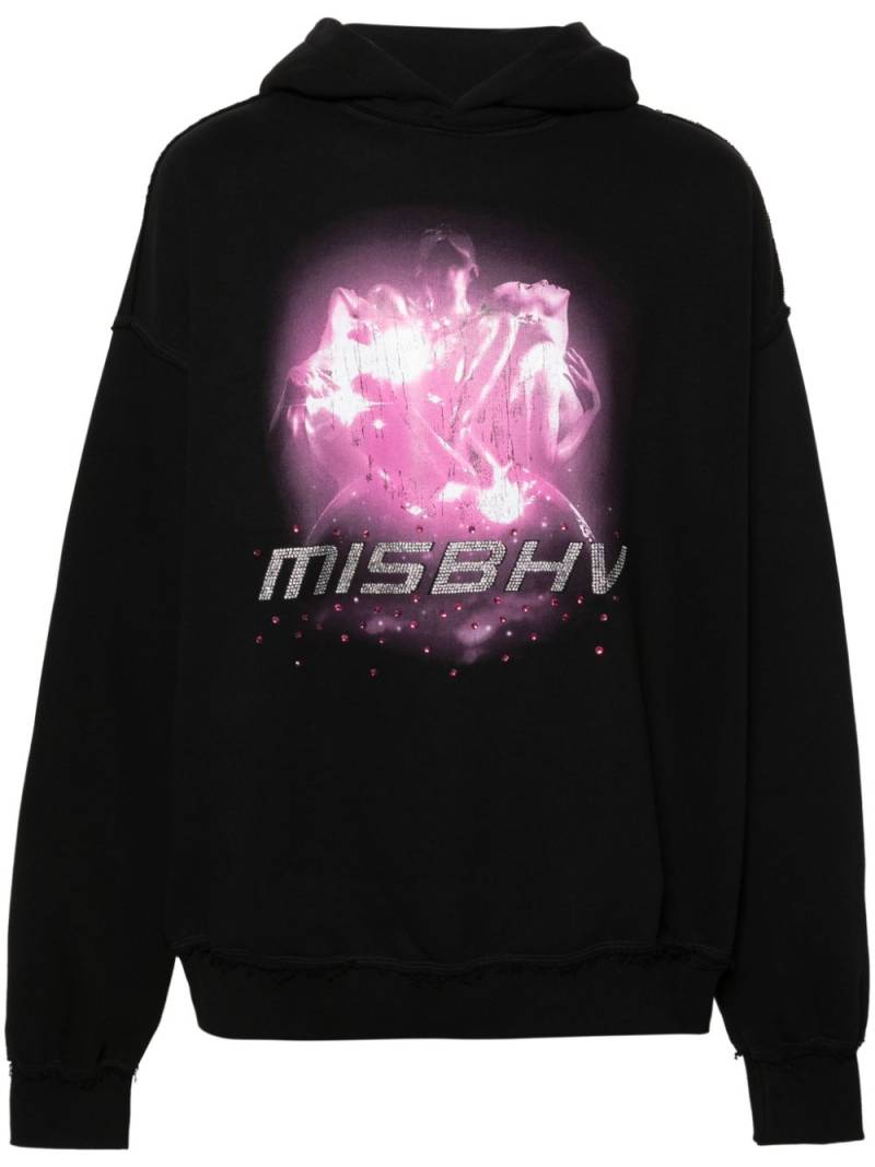 MISBHV graphic-print hoodie - Black von MISBHV