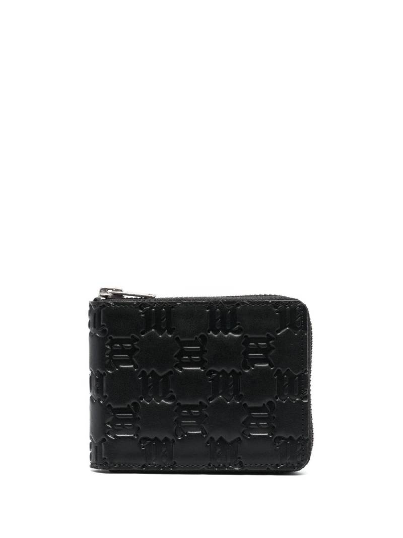 MISBHV leather zipped wallet - Black von MISBHV