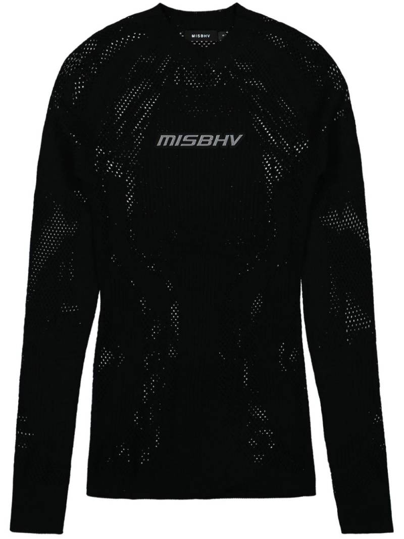 MISBHV logo-lettering sweatshirt - Black von MISBHV