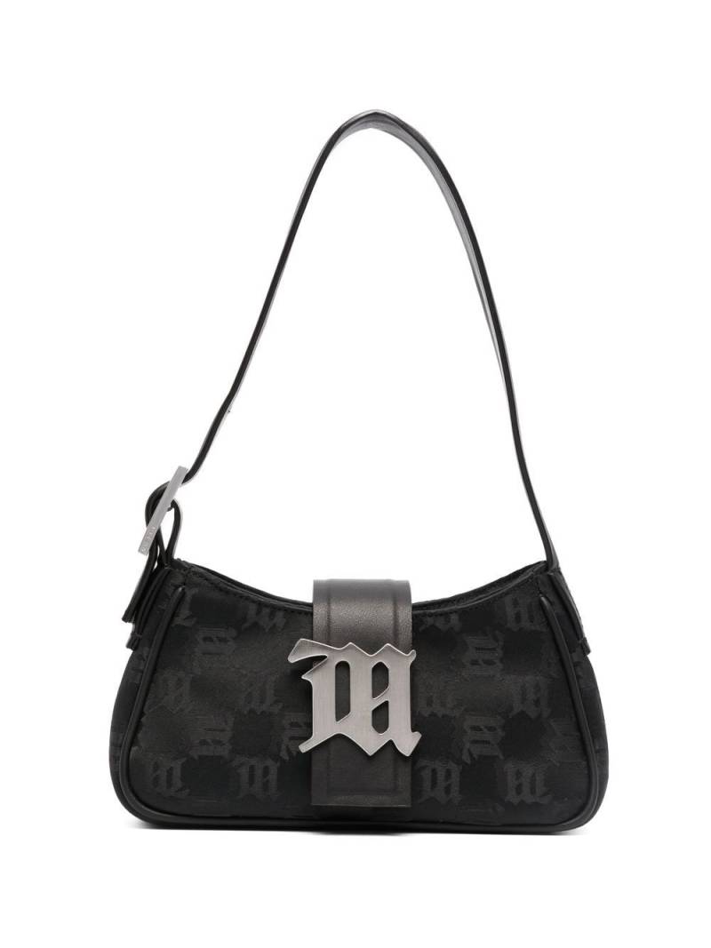 MISBHV logo-plaque detail shoulder bag - Black von MISBHV