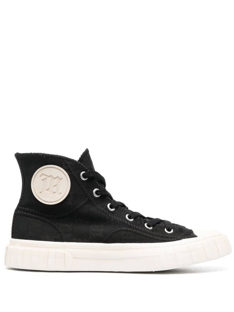 MISBHV monogram high-top sneakers - Black von MISBHV