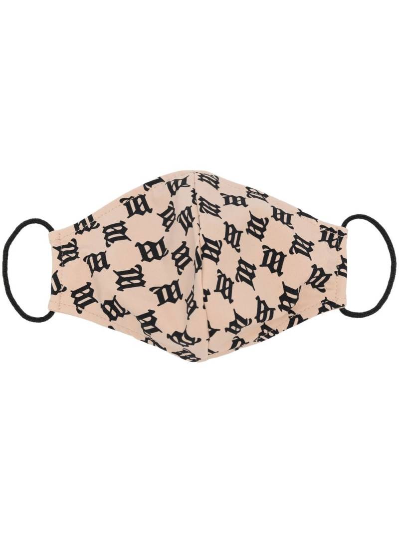 MISBHV monogram-print face mask - Neutrals von MISBHV