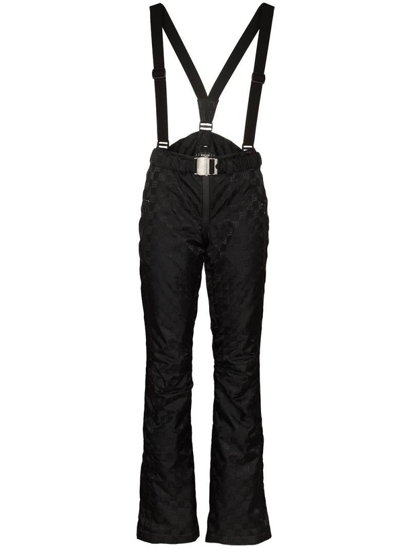 MISBHV monogram ski trousers - Black von MISBHV