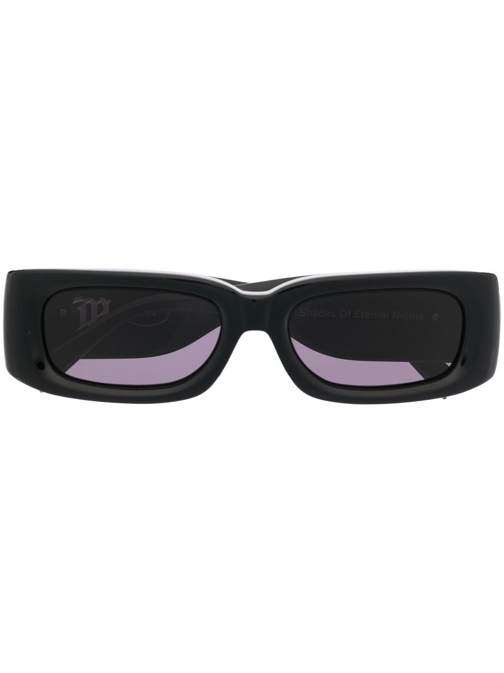 MISBHV rectangle-frame tinted sunglasses - Black von MISBHV