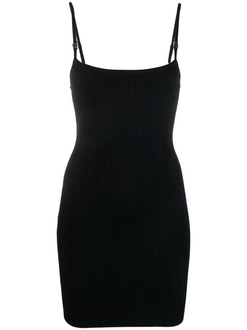 MISBHV ribbed-knit mini dress - Black von MISBHV