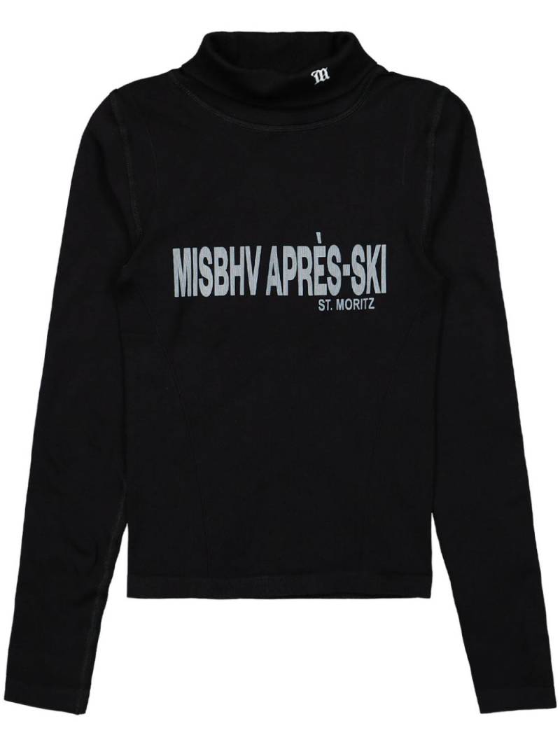 MISBHV x Après-Ski St. Moritz jumper - Black von MISBHV