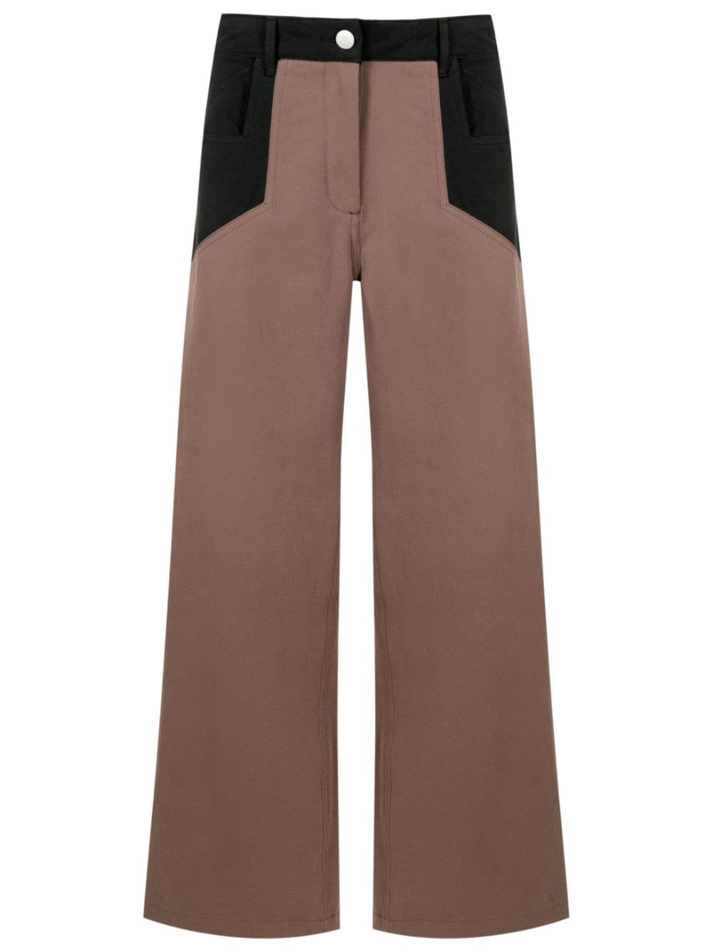 MISCI Kadett straight-leg trousers - Brown von MISCI