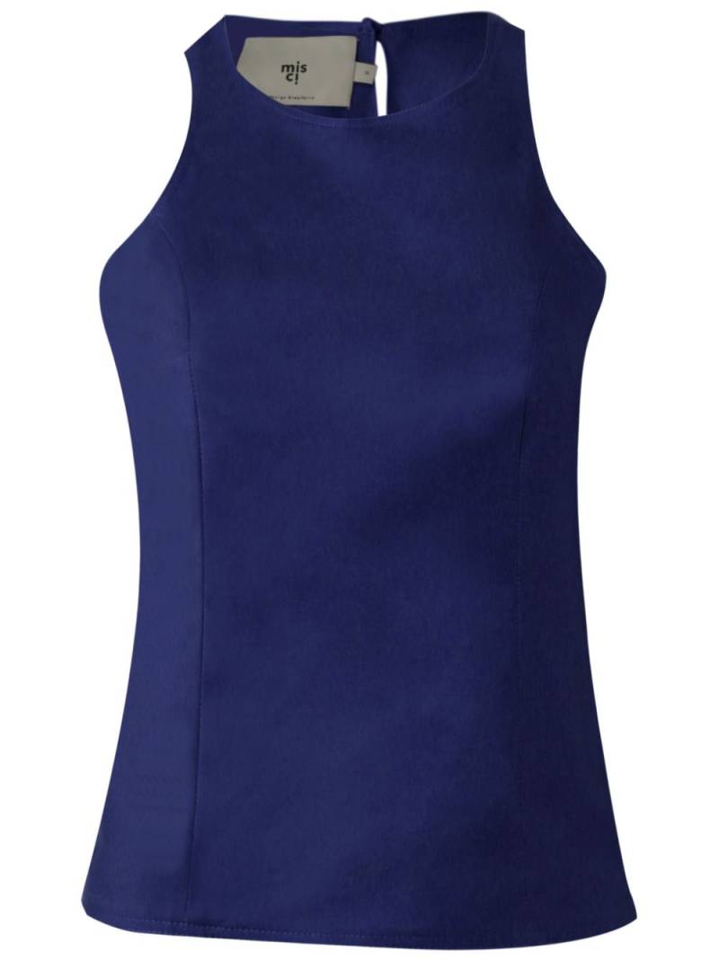 MISCI asymmetric-back tank top - Blue von MISCI