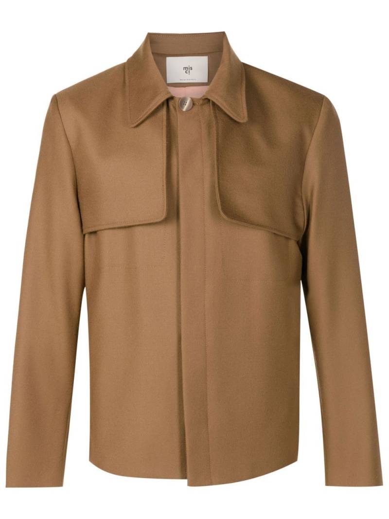 MISCI chest-flap shirt jacket - Brown von MISCI