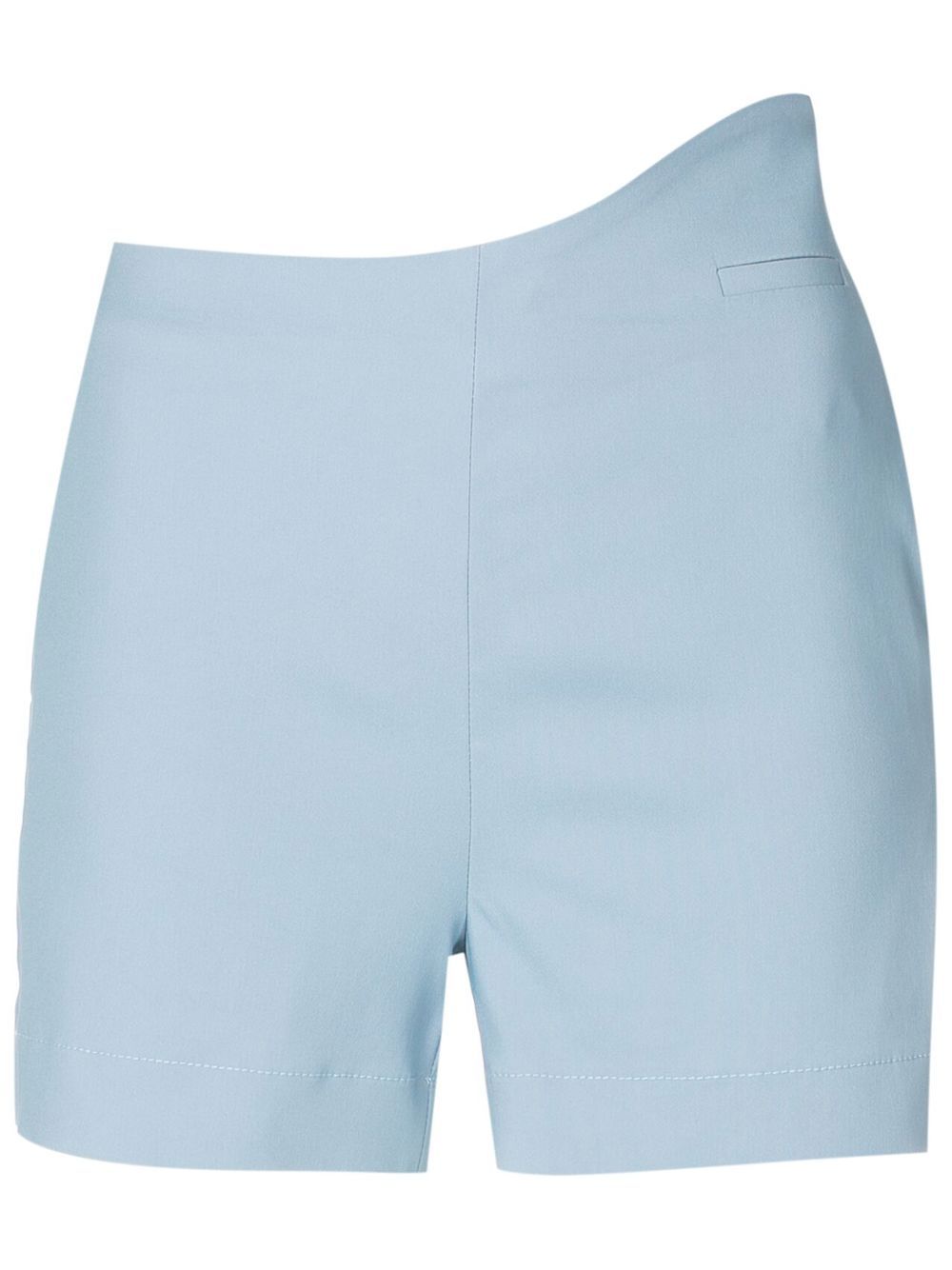 MISCI high-waisted asymmetric shorts - Blue von MISCI