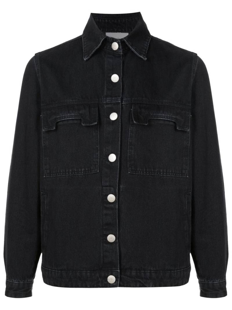 MISCI long-sleeved denim jacket - Black von MISCI