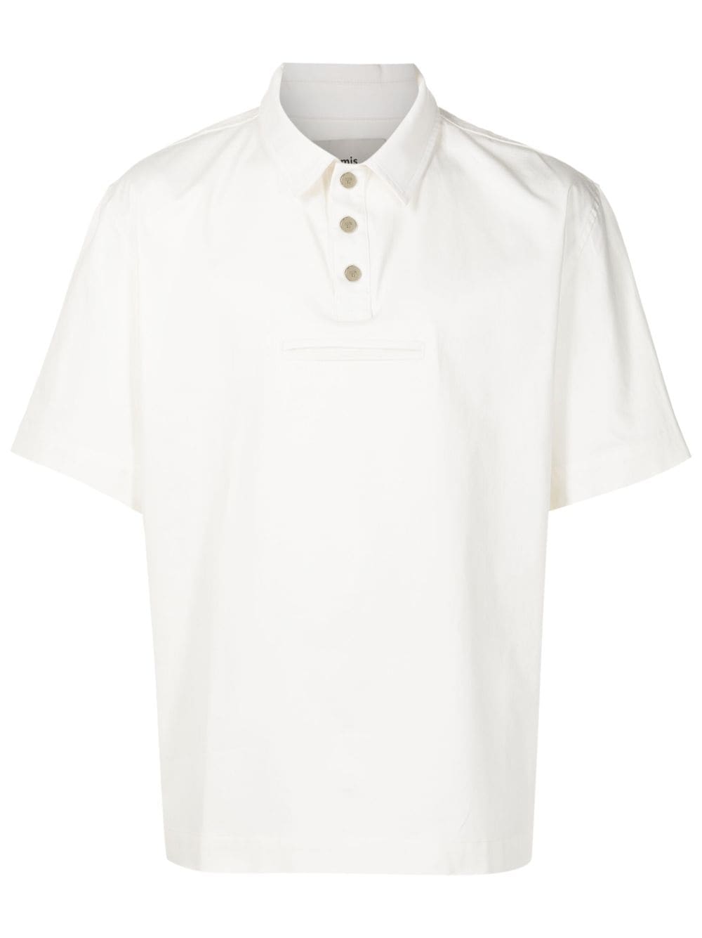 MISCI welt-pocket cotton polo shirt - White von MISCI