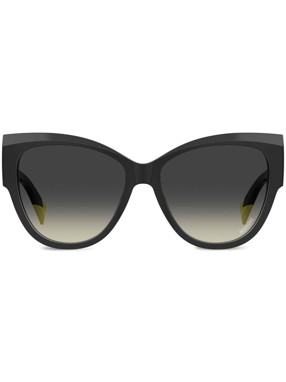 MISSONI EYEWEAR engraved logo sunglasses - Black von MISSONI EYEWEAR