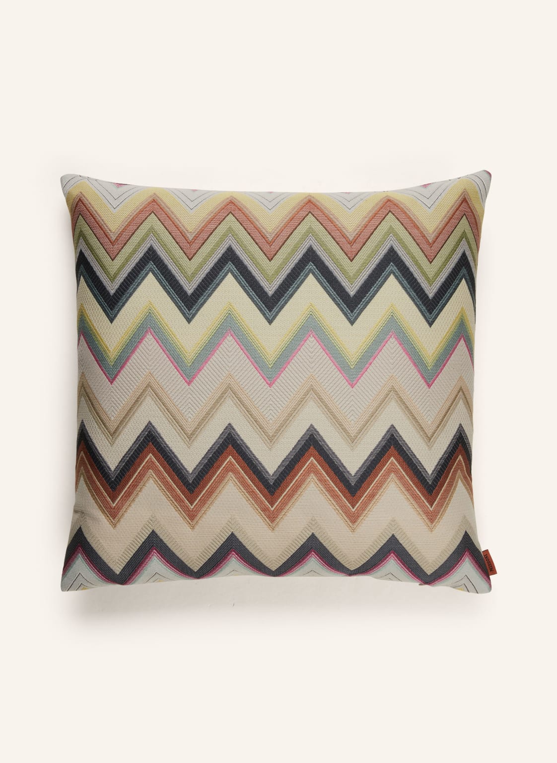 Missoni Home Dekokissen Agadir Mit Daunenfüllung braun von MISSONI Home