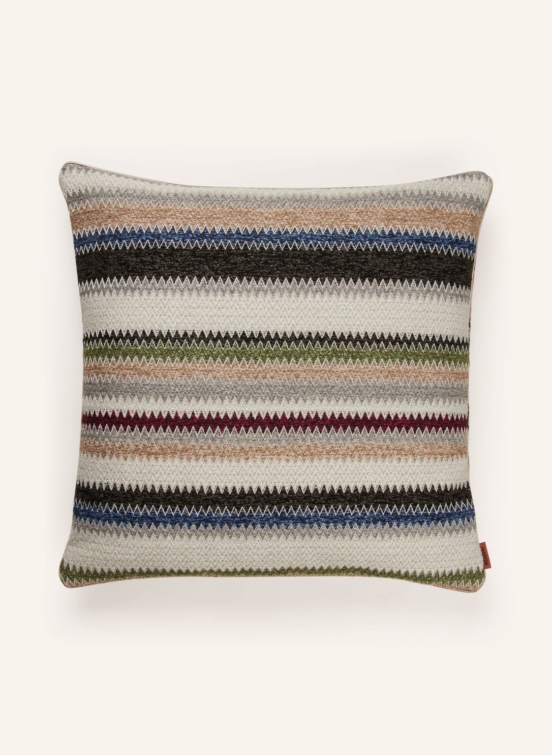 Missoni Home Dekokissen Blurred Mit Daunenfüllung beige von MISSONI Home