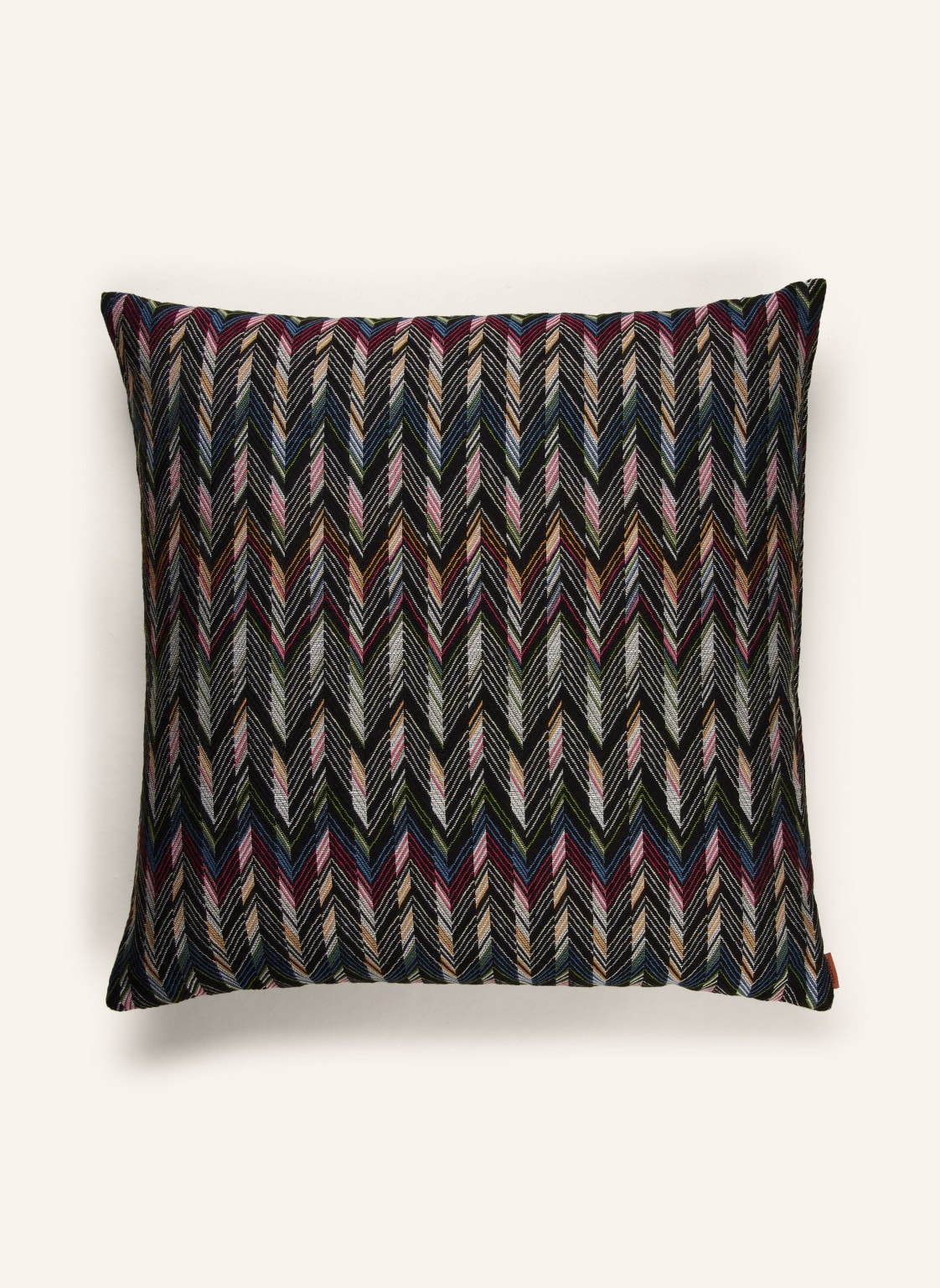 Missoni Home Dekokissen Stride Mit Daunenfüllung schwarz von MISSONI Home