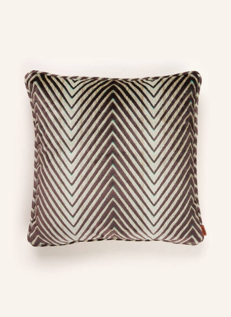 Missoni Home Dekokissen Ziggy Aus Samt Mit Daunenfüllung lila von MISSONI Home