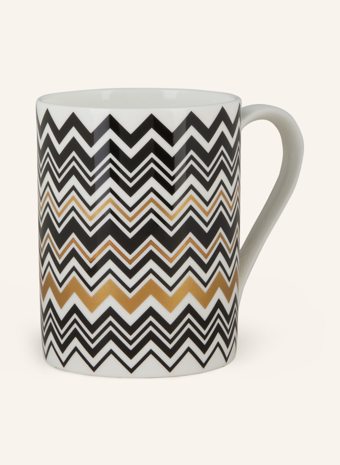 Missoni Home Henkelbecher Zig Zag beige Missoni Home Henkelbecher Zig Zag beige von MISSONI Home