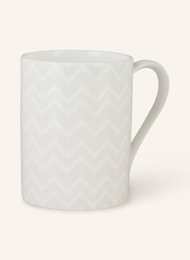 Missoni Home Henkelbecher Zig Zag weiss von MISSONI Home