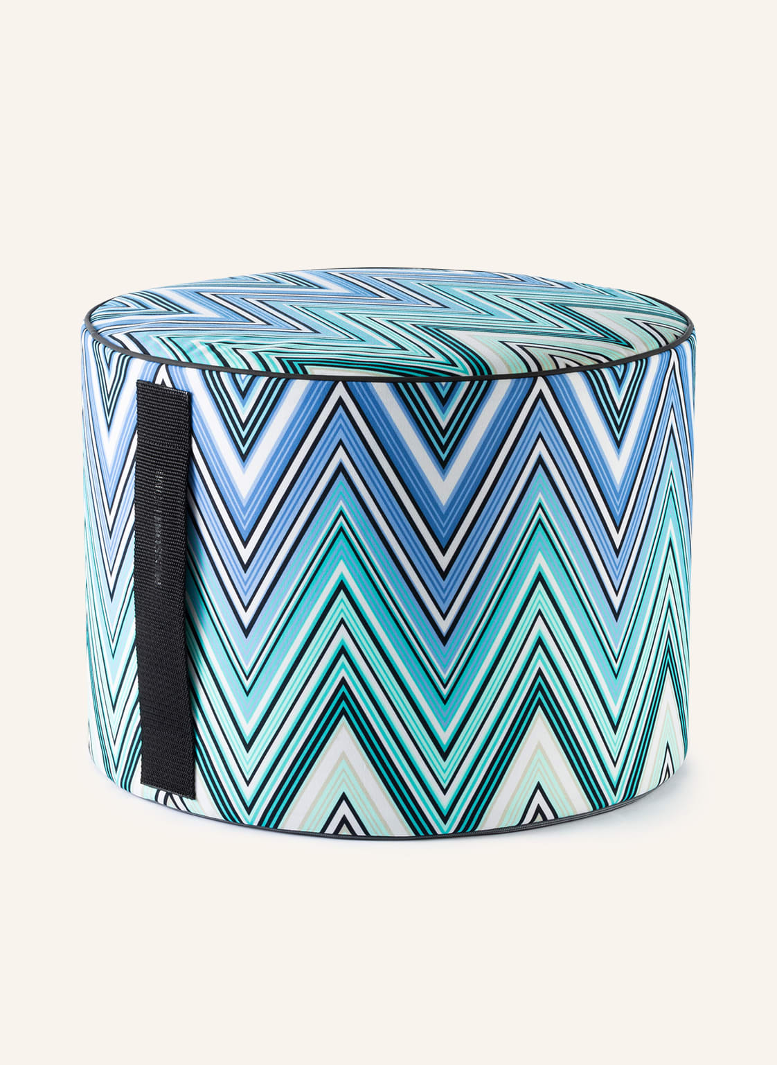 Missoni Home Pouf Kew blau Missoni Home Pouf Kew blau von MISSONI Home