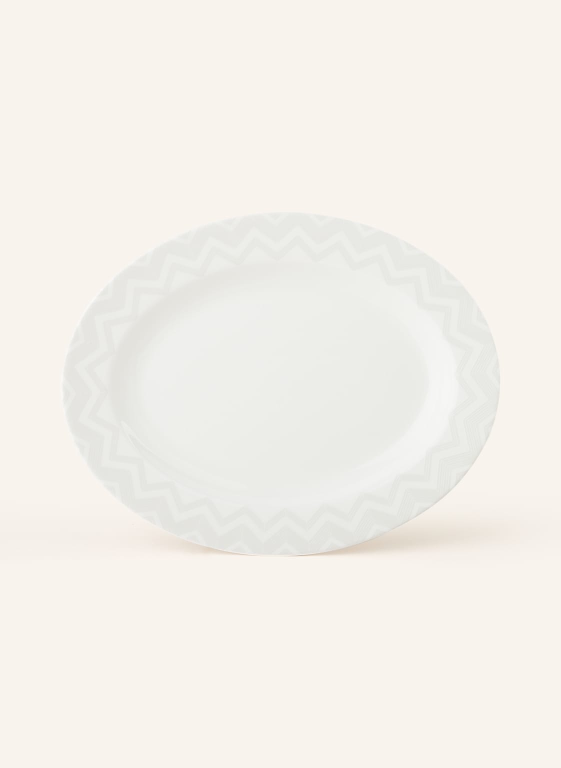 Missoni Home Servierplatte Zig Zag weiss Missoni Home Servierplatte Zig Zag weiss von MISSONI Home