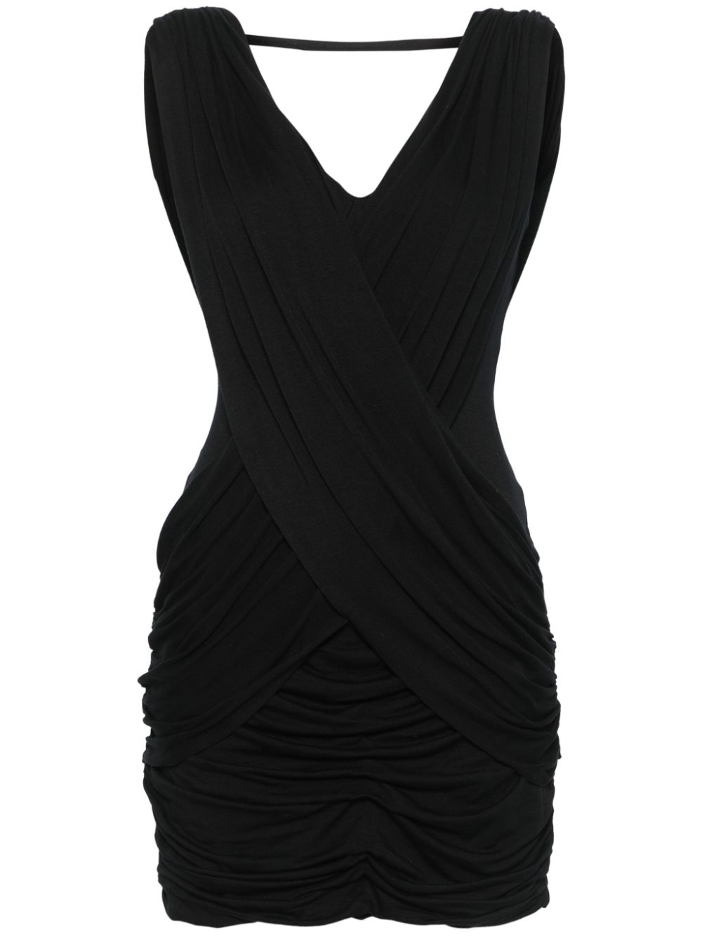 MITILIANE COUTURE Crossbody mini dress - Black von MITILIANE COUTURE